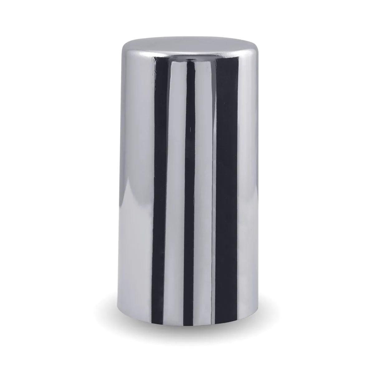 33mm Chrome ABS Plastic Long Push On Nut Cover