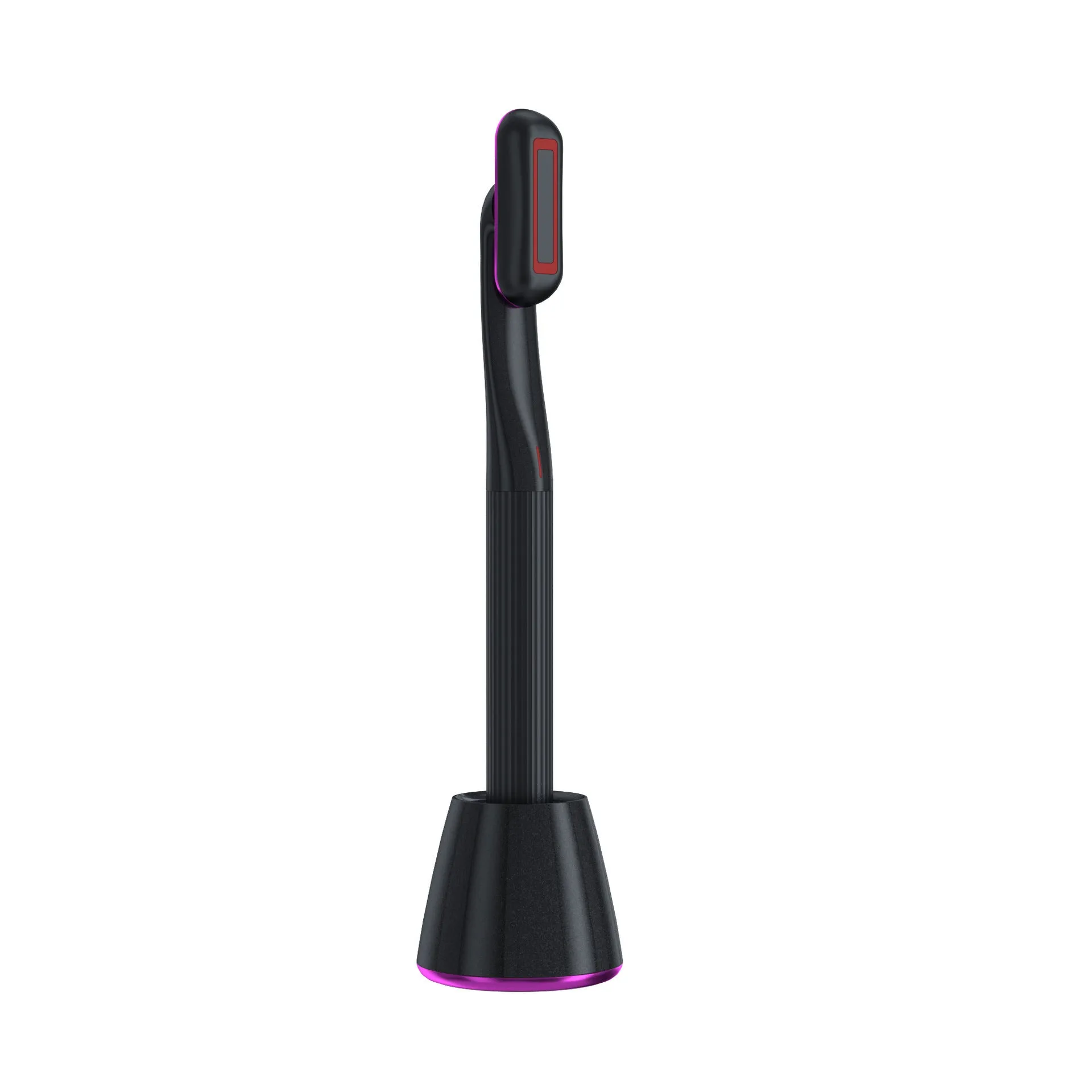 360° Rotary Skincare Wand – Red LED & Therapeutic Warmth for Eye & Face