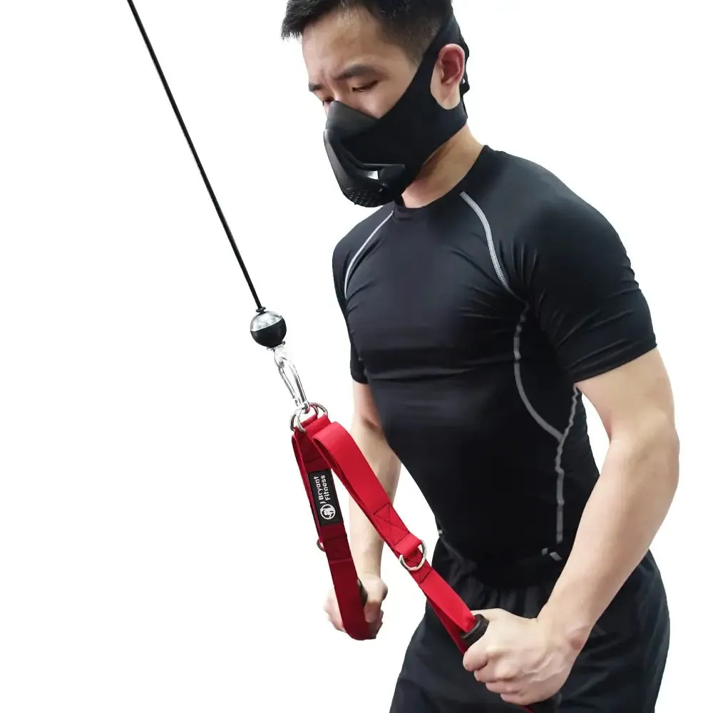 4 In-1 Multifunction Pulldown Attachment with Durable Heavy Double D-rings