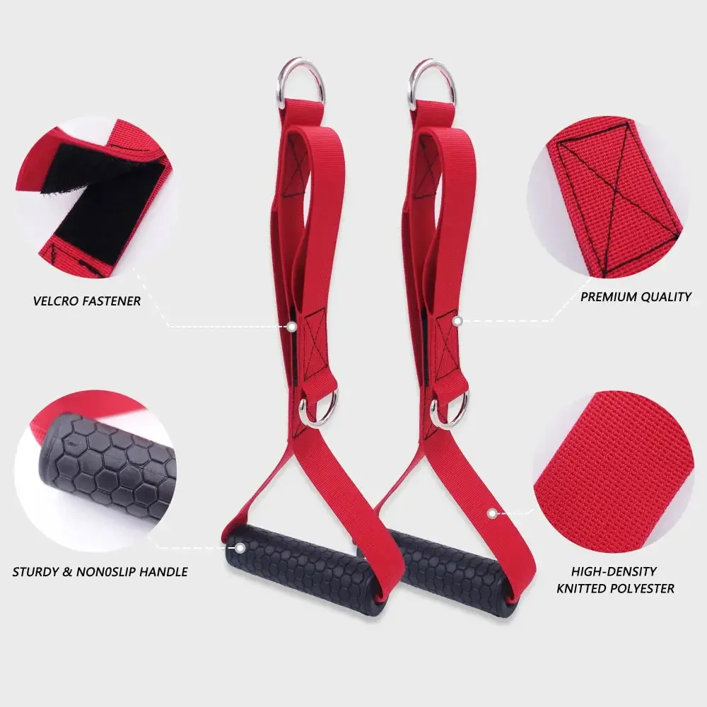 4 In-1 Multifunction Pulldown Attachment with Durable Heavy Double D-rings