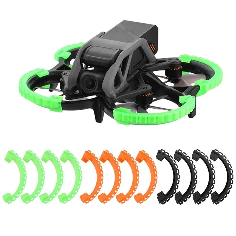 4-piece Tpu Drone Propeller Guards for Dji Avata Brdrc 9604 - Anti-collision Bumper Cover