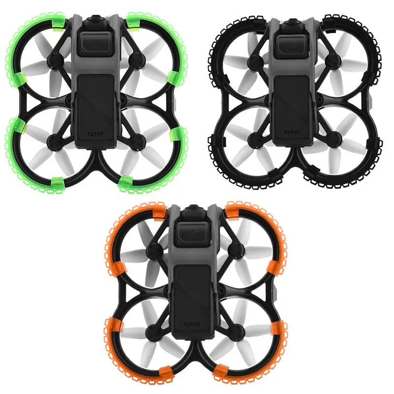 4-piece Tpu Drone Propeller Guards for Dji Avata Brdrc 9604 - Anti-collision Bumper Cover