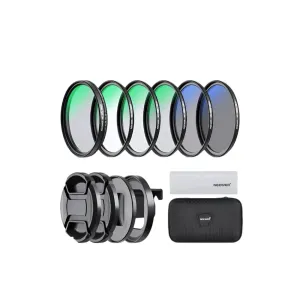 58mm Lens Filter Kit for Gopro Hero 8 7 6 5 4 Nd Filters Cpl Filter Neutral Density Polarizer Set