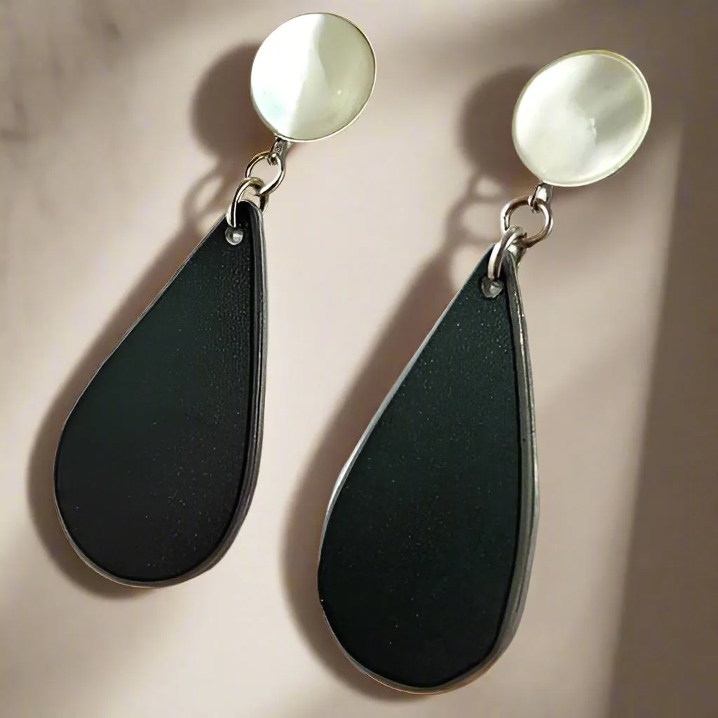 612 Mother of Pearl Earrings