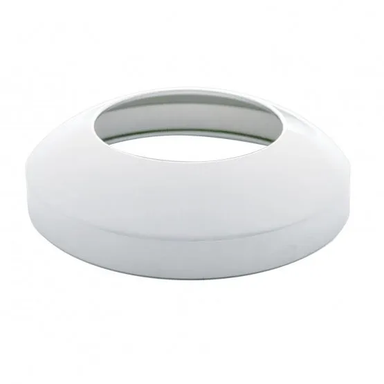 8" Chrome Rear Hub Cap w/ Hubdometer Cutout