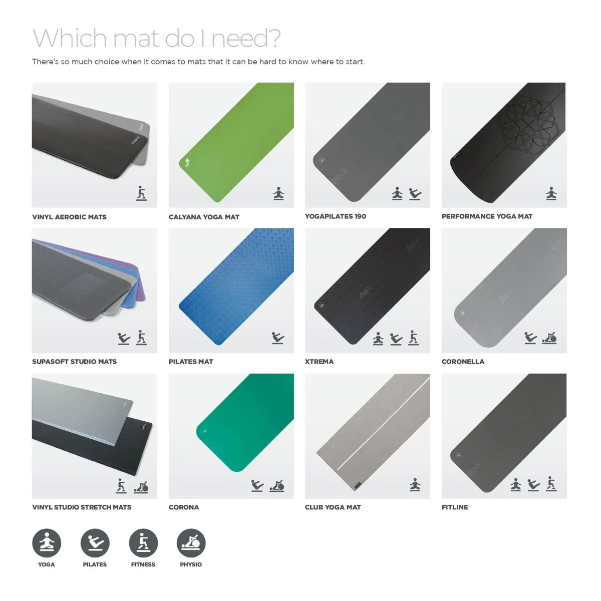 AIREX Corona 200cm Slate