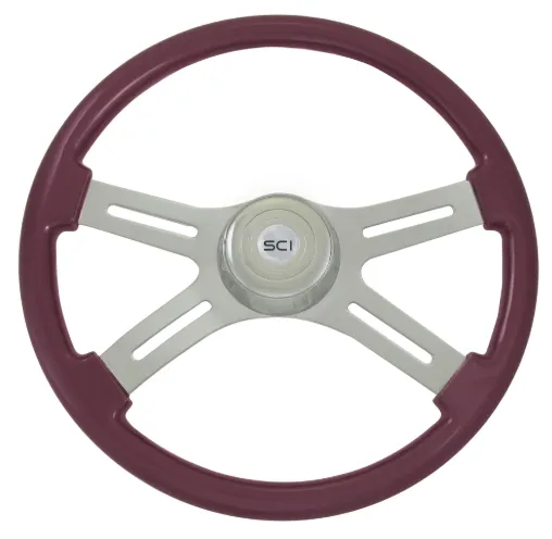 Classic Purple 18" Painted Wood Rim