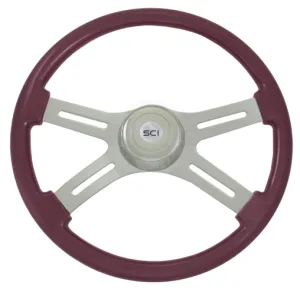 Classic Purple 18" Painted Wood Rim