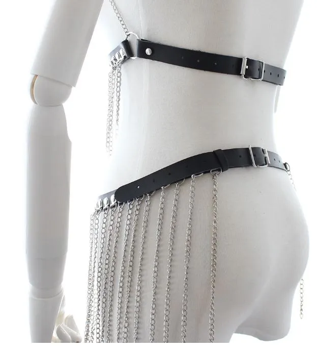 Deluxe Chained Bra and Corset