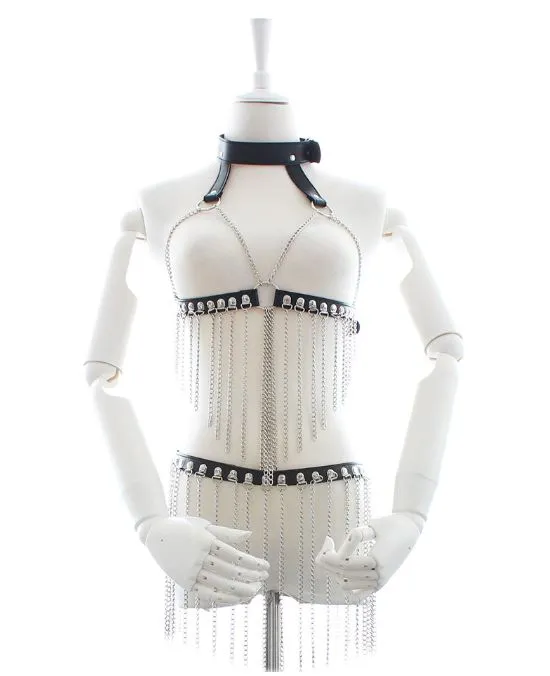 Deluxe Chained Bra and Corset