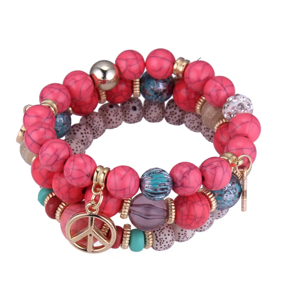 Fashion Beaded Charm Bracelet for Women – DIY Style, Fast Delivery, Wholesale Price