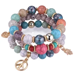 Fashion Beaded Charm Bracelet for Women – DIY Style, Fast Delivery, Wholesale Price