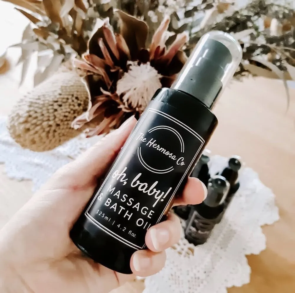 Hermosa Baby Massage & Bath Oil 125ml