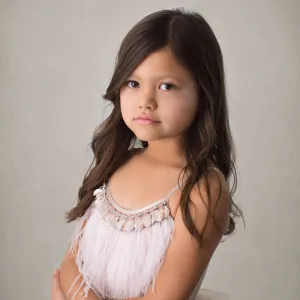 Swan Queen Tutu Dress | Nude | Size 8-9