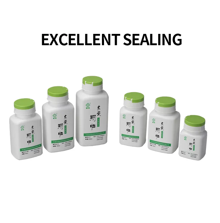 Vitamin and Capsule Bottles with Pop-Top Seal - HDPE, 90cc to 300cc