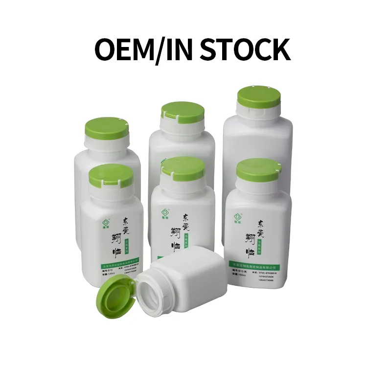 Vitamin and Capsule Bottles with Pop-Top Seal - HDPE, 90cc to 300cc